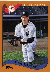 2002 Topps Baseball Steve Karsay #379