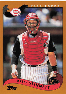 2002 Topps Baseball Kelly Stinnett #381