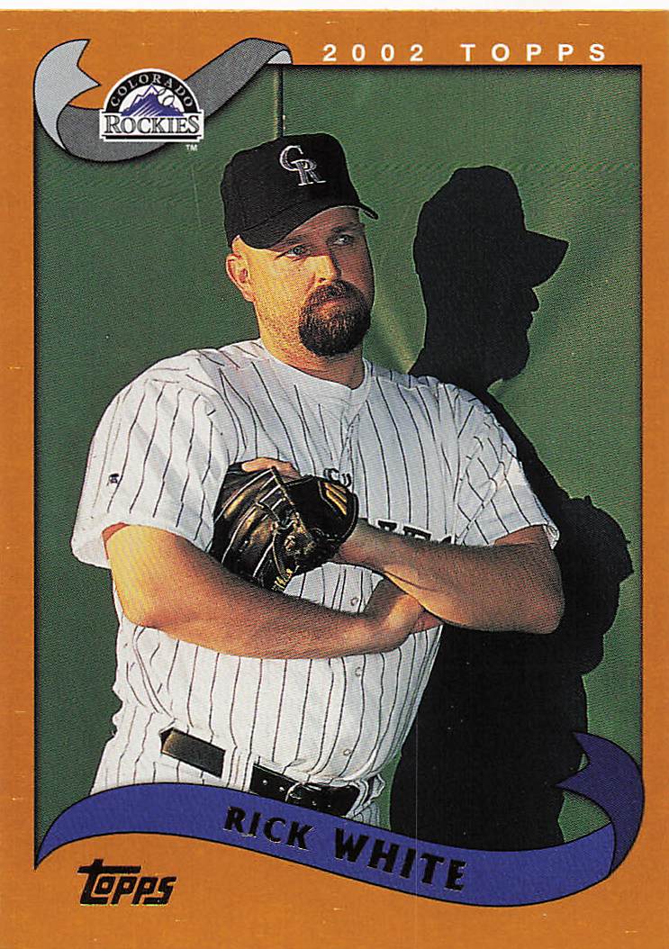 2002 Topps Baseball Rick White #383