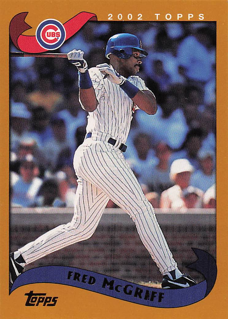 2002 Topps Baseball Fred McGriff #385