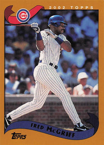 2002 Topps Baseball Fred McGriff #385