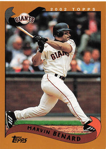 2002 Topps Baseball Marvin Benard #386
