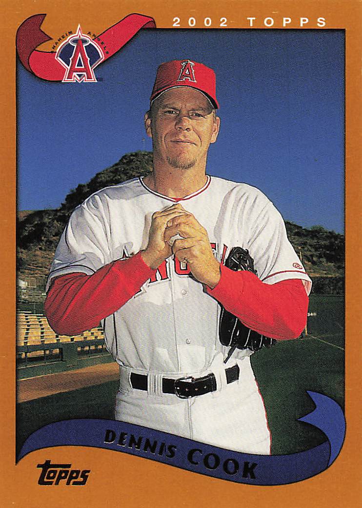 2002 Topps Baseball Dennis Cook #388