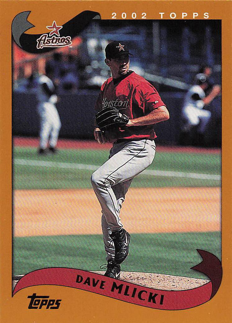 2002 Topps Baseball Dave Mlicki #397