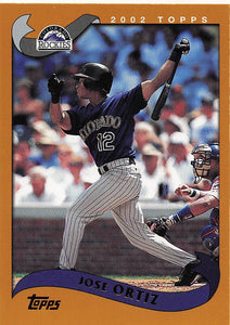 2002 Topps Baseball Jose Ortiz #398