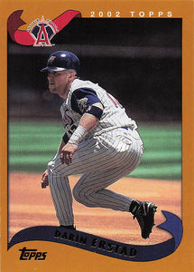 2002 Topps Baseball Darin Erstad #405