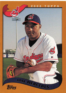 2002 Topps Baseball Jose Mercedes #406