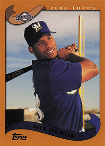 2002 Topps Baseball Alex Ochoa #409