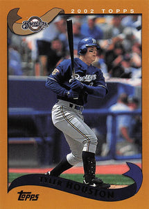 2002 Topps Baseball Tyler Houston #411