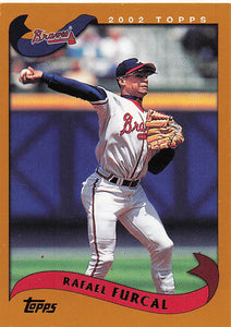 2002 Topps Baseball Rafael Furcal #415