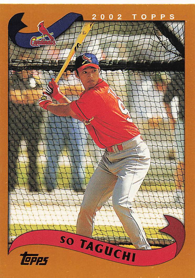 2002 Topps Baseball So Taguchi #426 Rookie