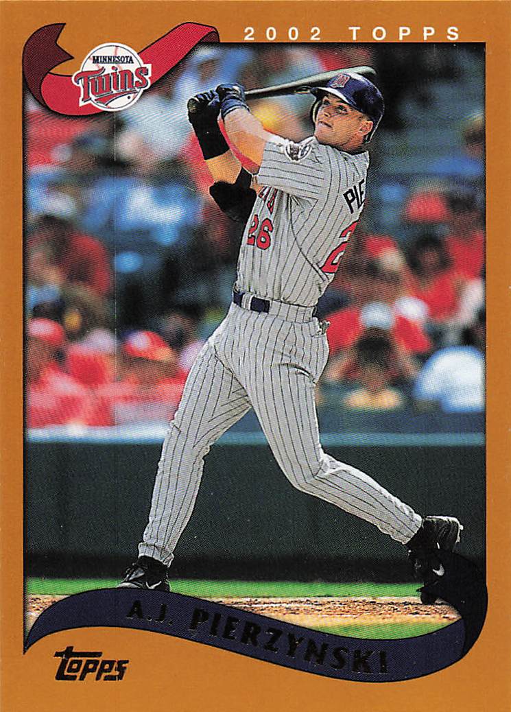 2002 Topps Baseball A.J. Pierzynski #439