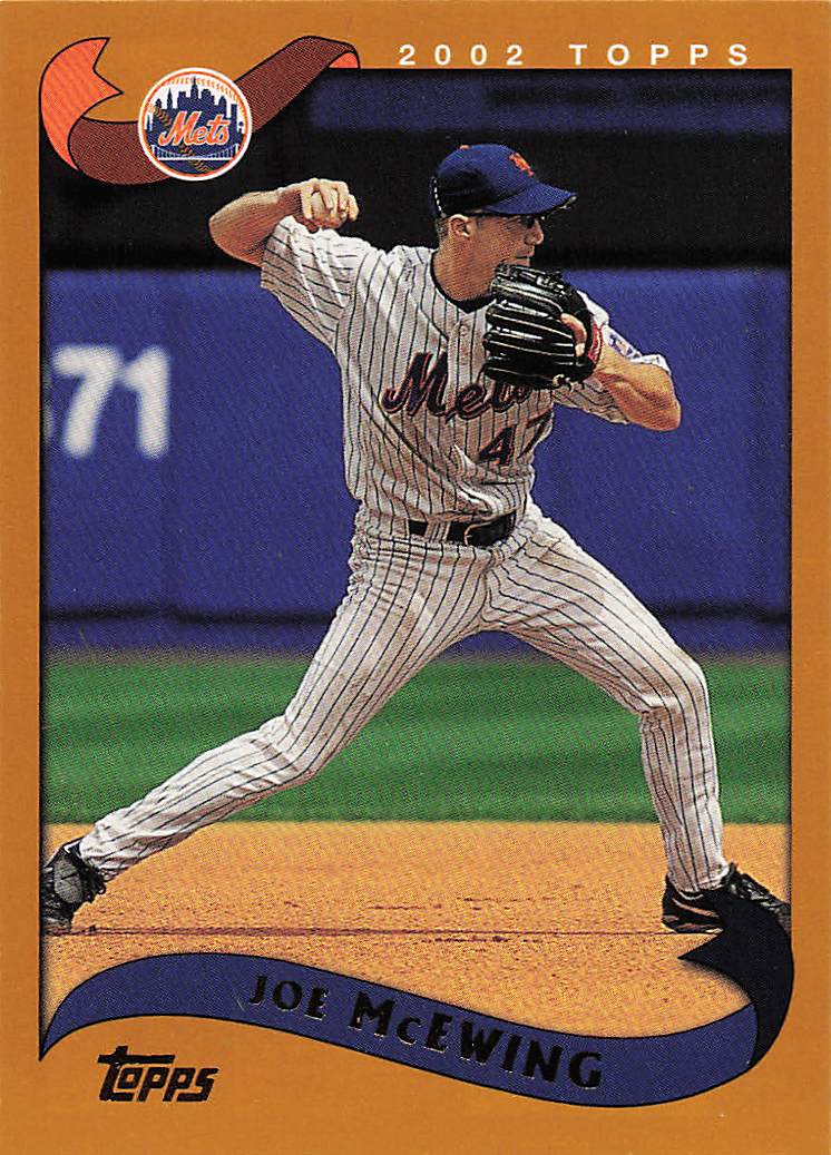 2002 Topps Baseball Joe McEwing #422