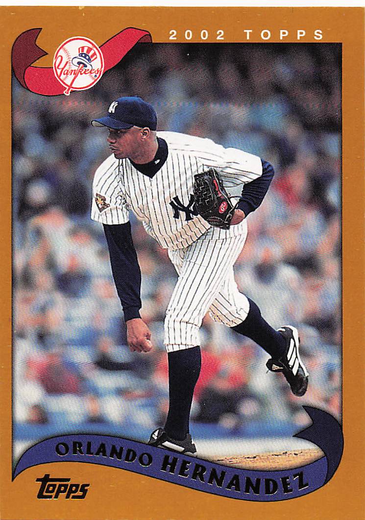 2002 Topps Baseball Orlando Hernandez #445