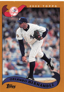 2002 Topps Baseball Orlando Hernandez #445