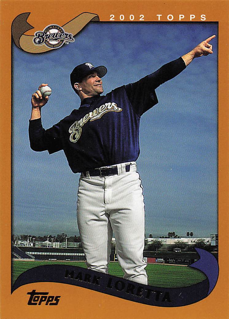 2002 Topps Baseball Mark Loretta #446a