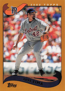 2002 Topps Baseball Jose Lima #452