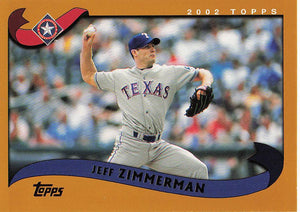 2002 Topps Baseball Jeff Zimmerman #597