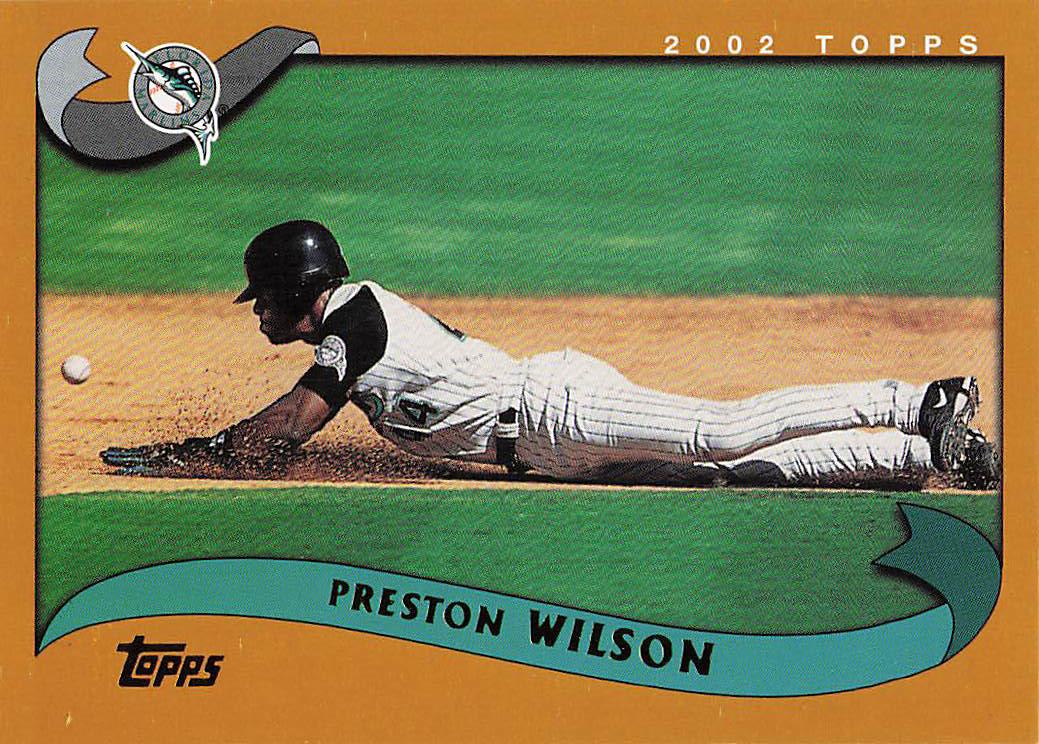 2002 Topps Baseball Preston Wilson #599