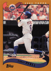 2002 Topps Baseball Timo Perez #601