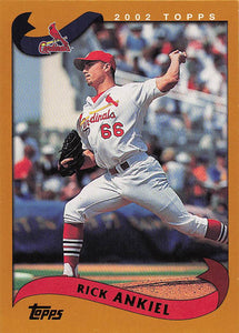 2002 Topps Baseball Rick Ankiel #604
