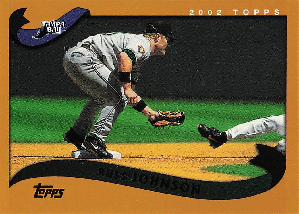 2002 Topps Baseball Russ Johnson #609