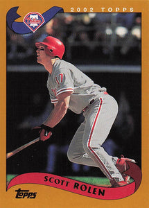 2002 Topps Baseball Scott Rolen #610