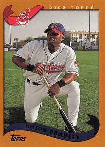 2002 Topps Baseball Milton Bradley #618