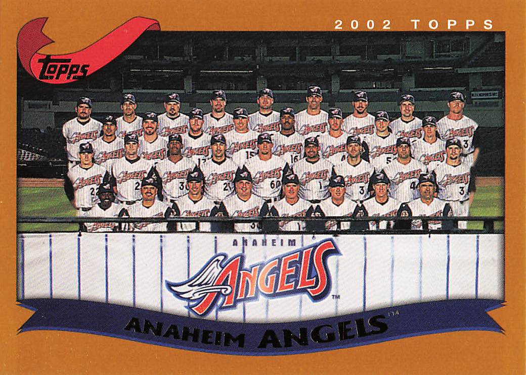 2002 Topps Baseball Anaheim Angels #641