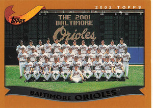 2002 Topps Baseball Baltimore Orioles #644