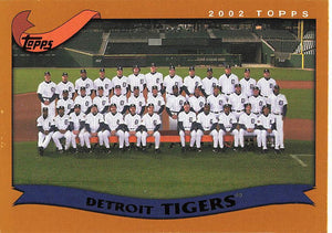2002 Topps Baseball Detroit Tigers #651