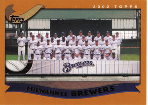 2002 Topps Baseball Milwaukee Brewers #656