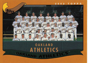 2002 Topps Baseball Oakland Athletics #661