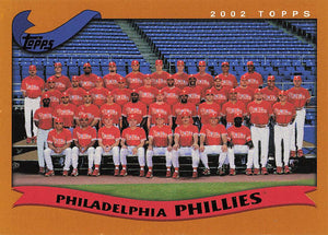 2002 Topps Baseball Philadelphia Phillies #662