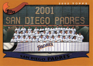 2002 Topps Baseball San Diego Padres #664