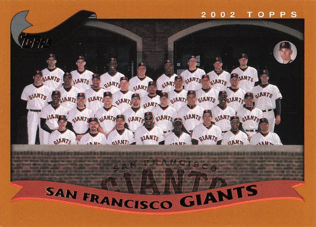 2002 Topps Baseball San Francisco Giants #665