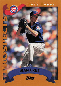 2002 Topps Baseball Juan Cruz #671