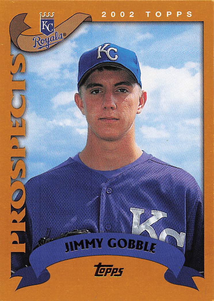 2002 Topps Baseball Jimmy Gobble #673 Rookie