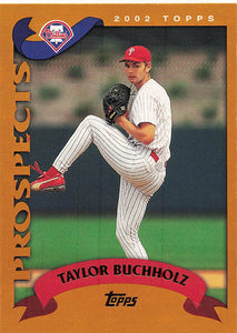 2002 Topps Baseball Taylor Buchholz #675 Rookie
