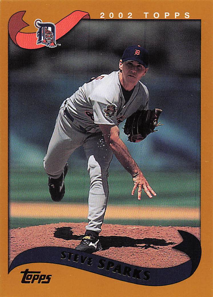 2002 Topps Baseball Steve Sparks #626