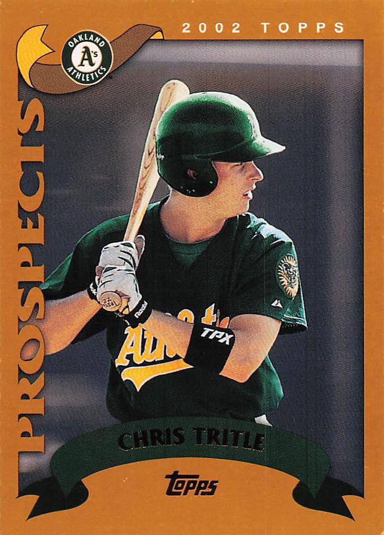 2002 Topps Baseball Chris Tritle #679 Rookie