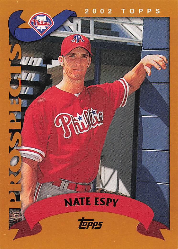 2002 Topps Baseball Nate Espy #680 Rookie