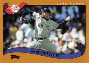 2002 Topps Baseball Andy Pettitte #623