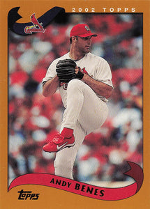2002 Topps Baseball Andy Benes #621