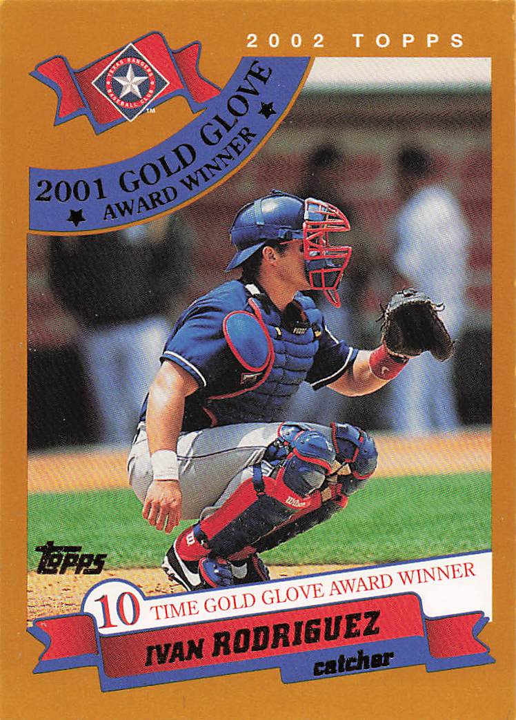 2002 Topps Baseball Ivan Rodriguez #697