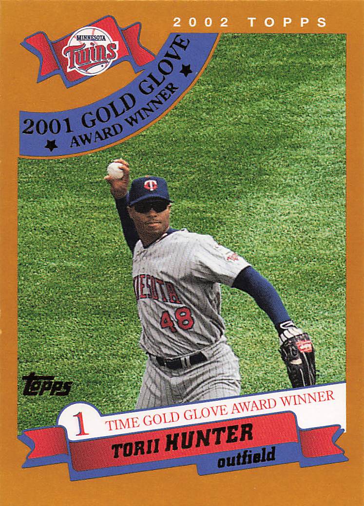 2002 Topps Baseball Torii Hunter #703