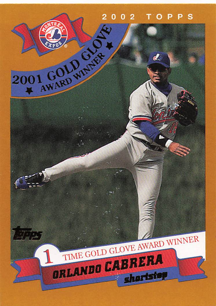 2002 Topps Baseball Orlando Cabrera #710