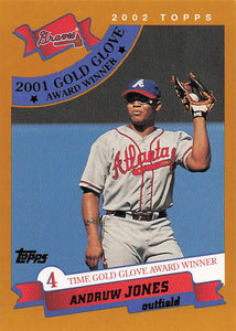 2002 Topps Baseball Andruw Jones #711