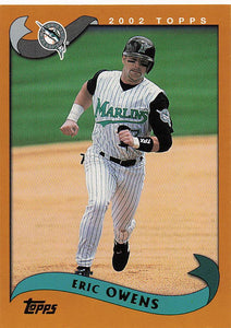 2002 Topps Baseball Eric Owens #456
