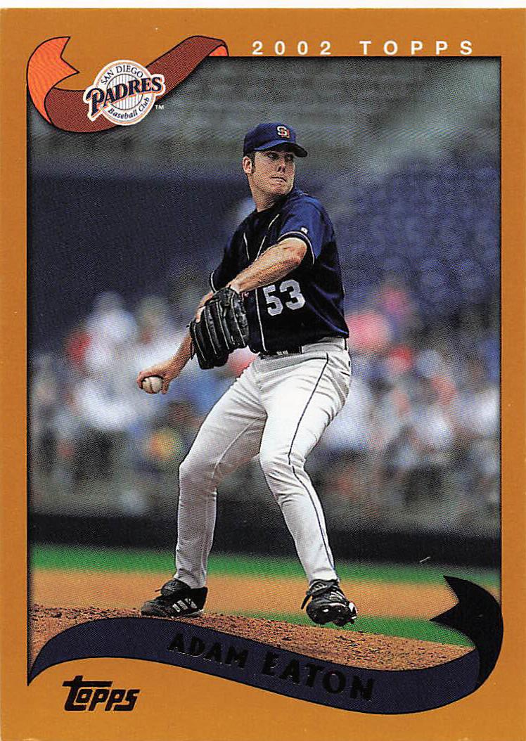 2002 Topps Baseball Adam Eaton #461